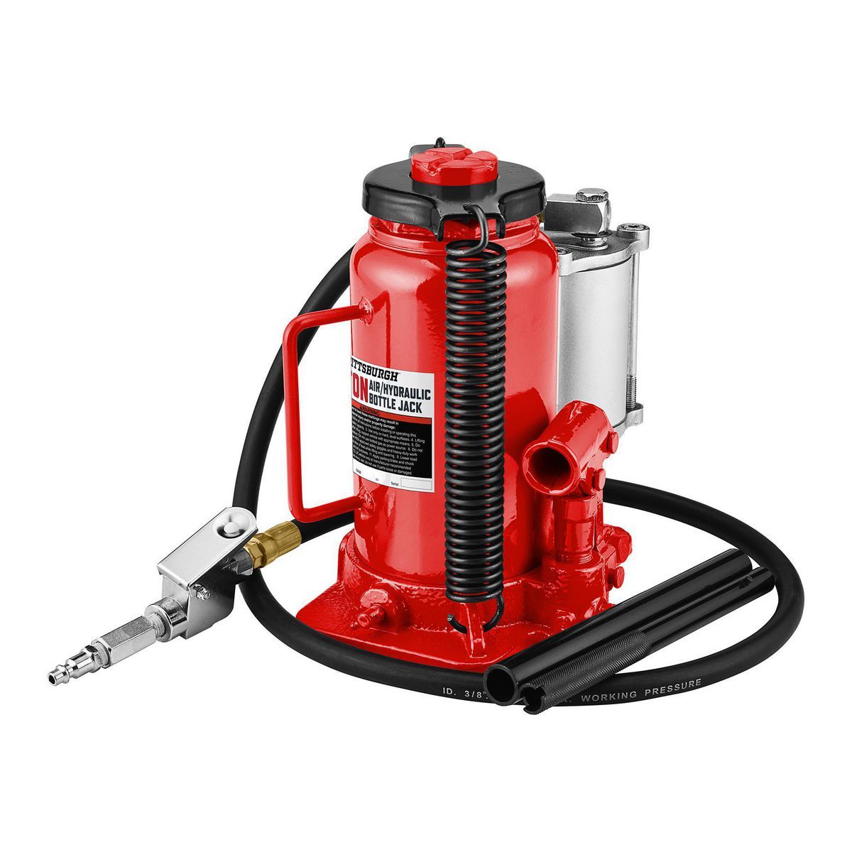 20 ton Air/Hydraulic Bottle Jack L87054