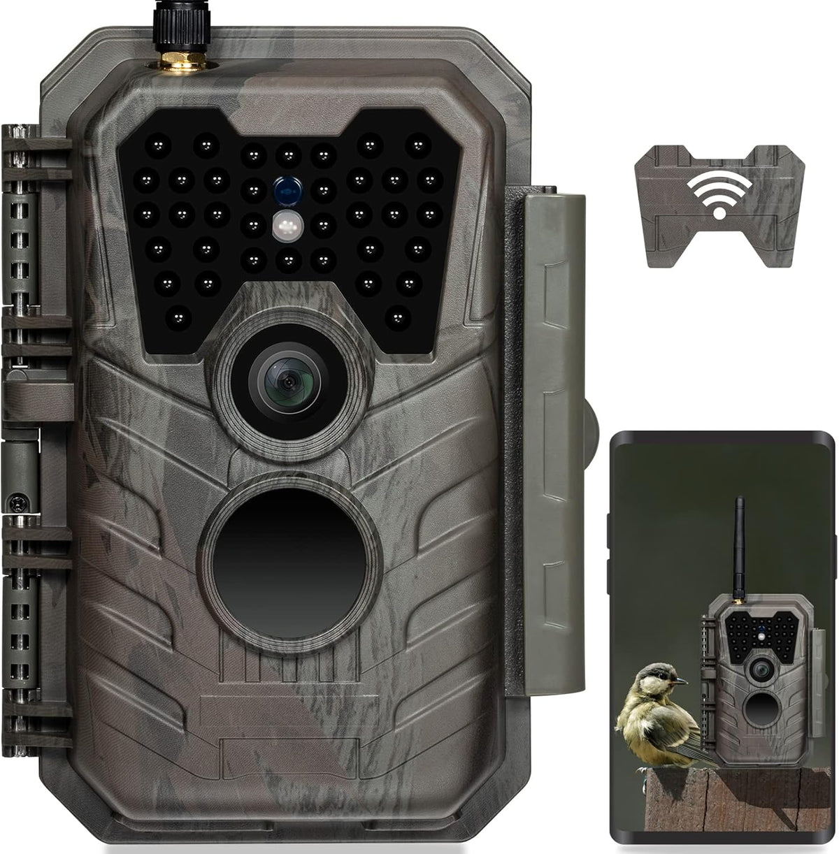 32MP 1296P WiFi Trail Camera with Night Vision K576224