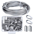 1/8 304 Stainless Steel Wire Rope 33FT O50225