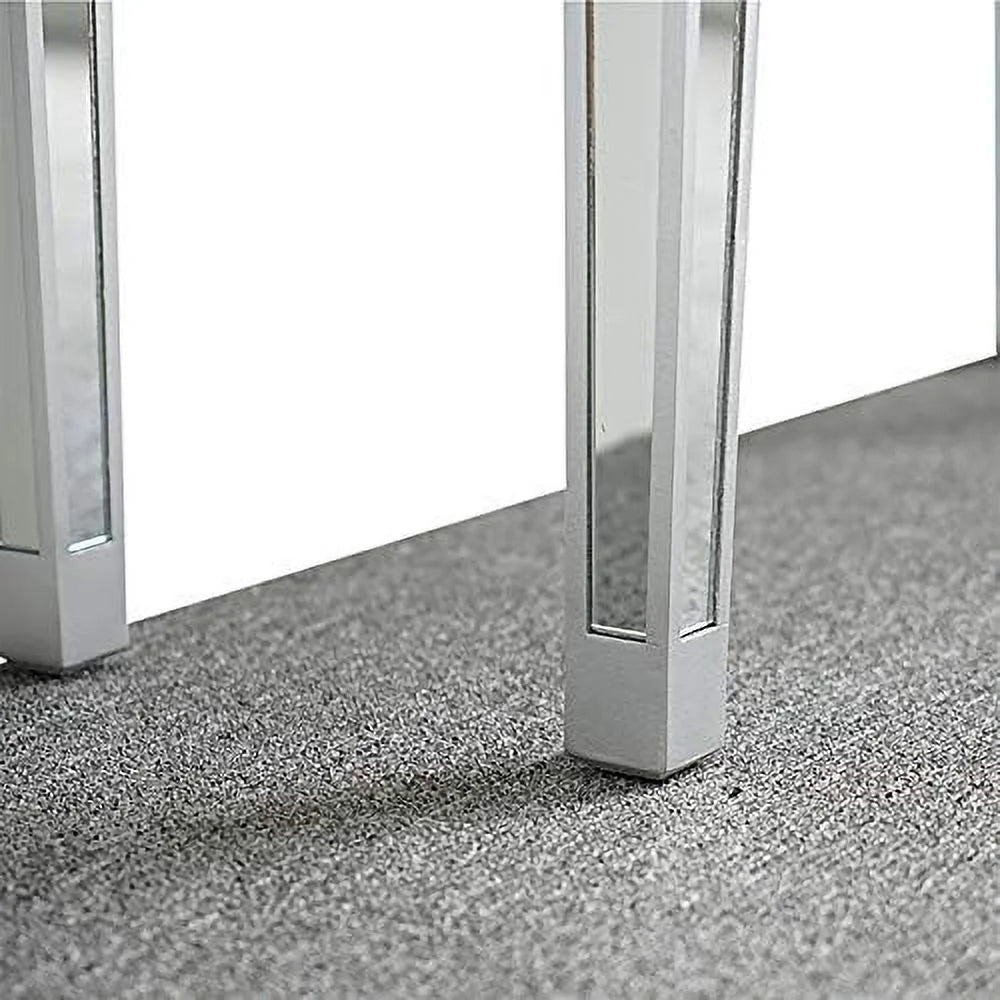 Mirrored Console Table with 2 Drawers D8161