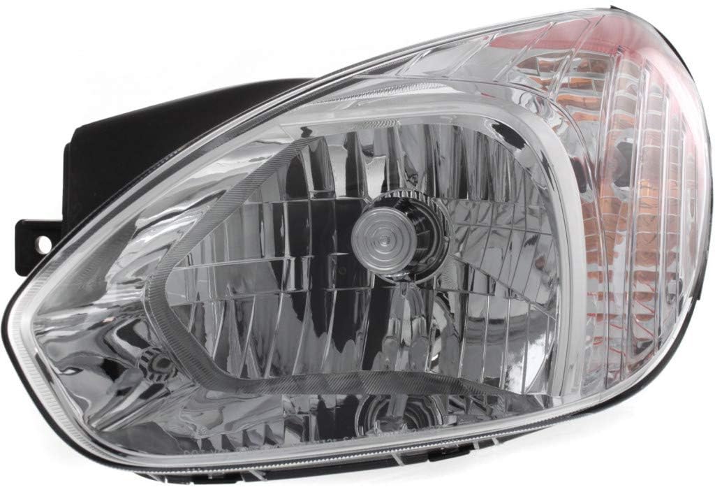 Hyundai Accent Sedan 2007 Driver Side Headlight Assembly M807