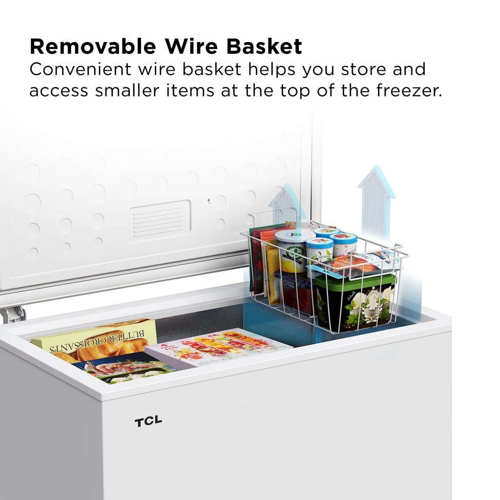 White 7.0 Cu. Ft. Chest Freezer R900