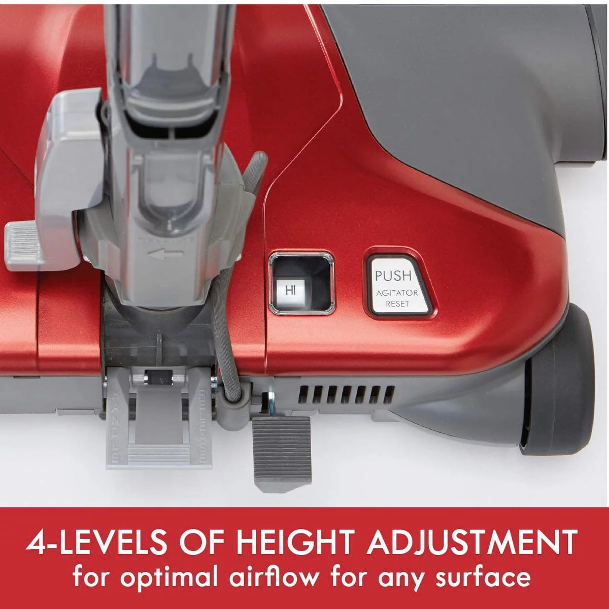 Red Bagged Canister Vacuum Cleaner N337