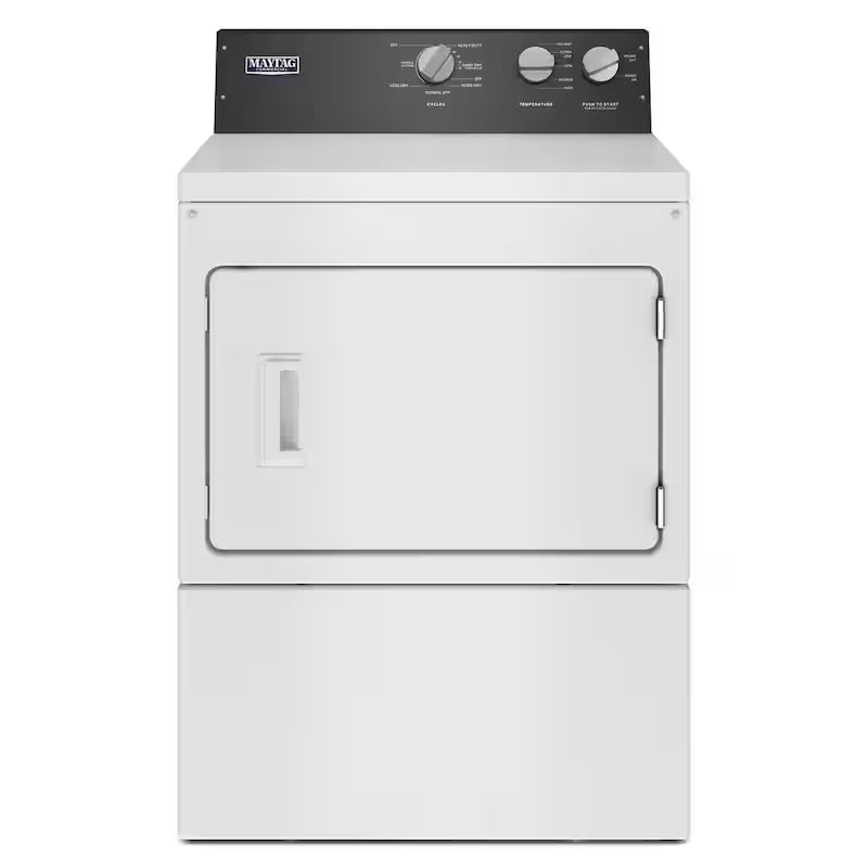 7.4 cu.ft. Vented Front Load Gas Dryer in White N21788