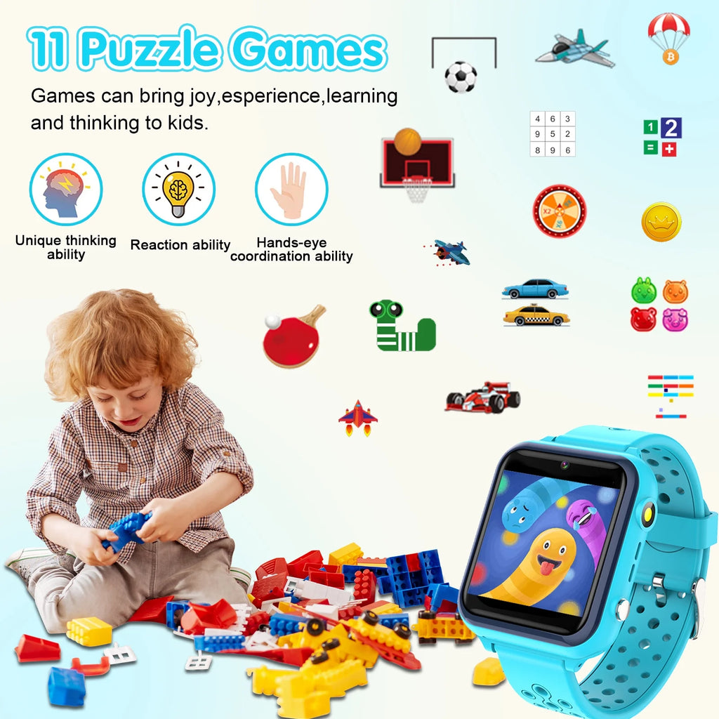 Kids Smart Watch with 2 Way Call Camera Music R210