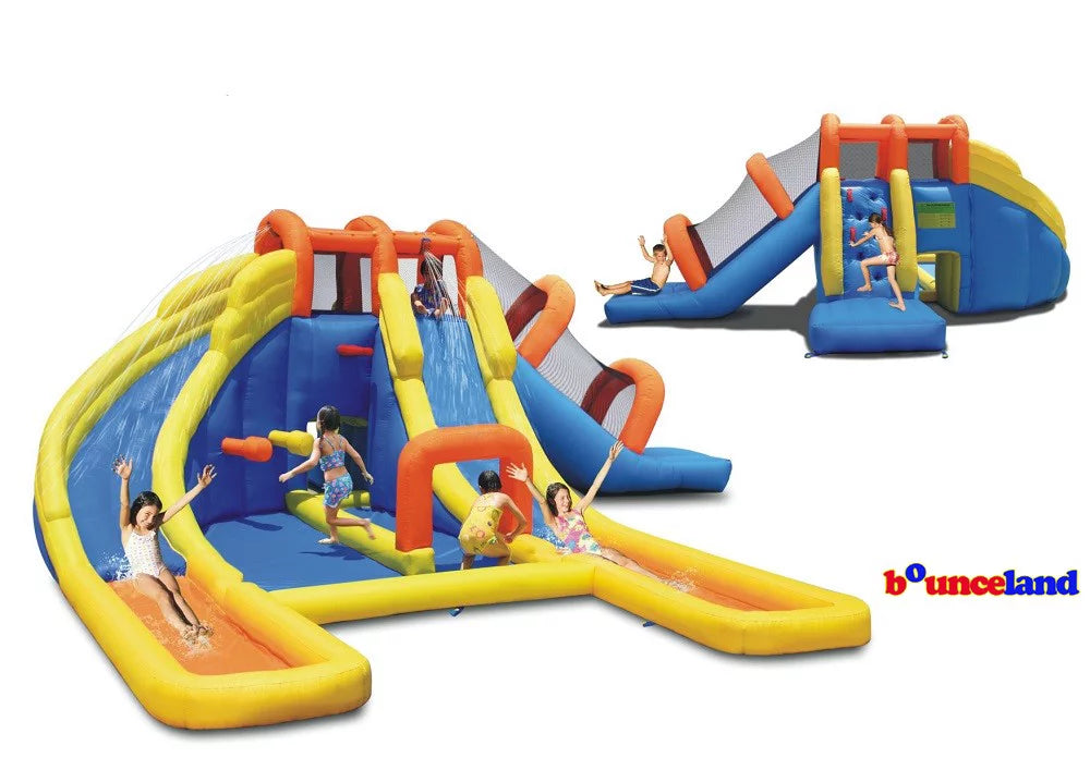 Triple Water Slides and Pool Water Park N295719
