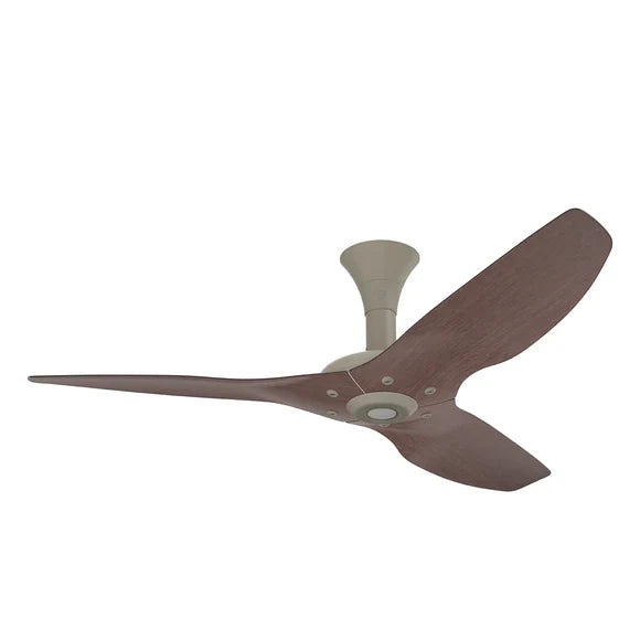 60 Ceiling Fan with Cocoa Bamboo Blades and Satin Nickel Finish S87487
