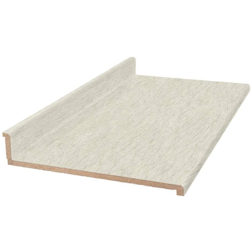 8 ft. Laminate Countertop with Integrated Backsplash E672563