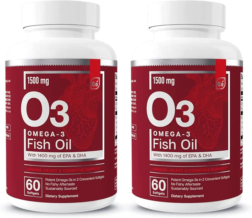 Omega-3 Fish Oil 120 Softgels 2-Pack V616111