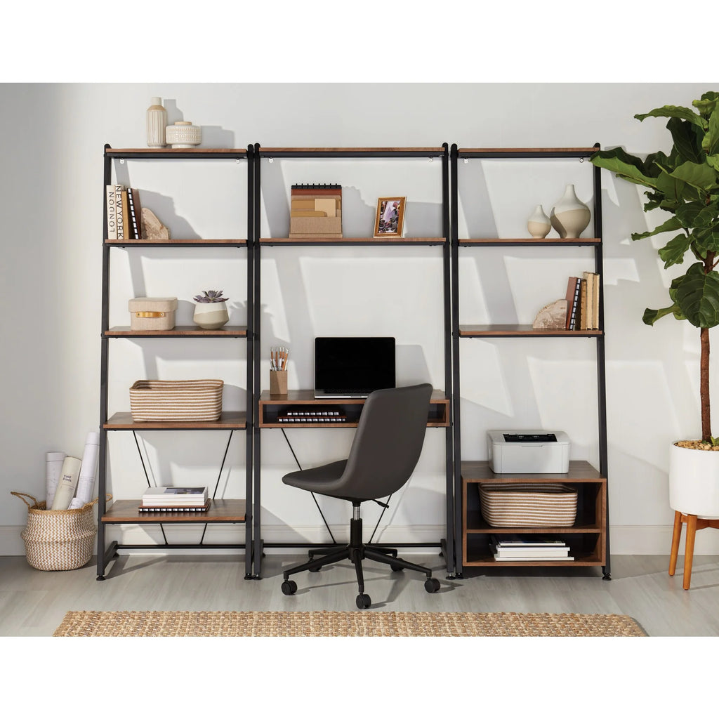 35"W Leaning Computer Desk C2560