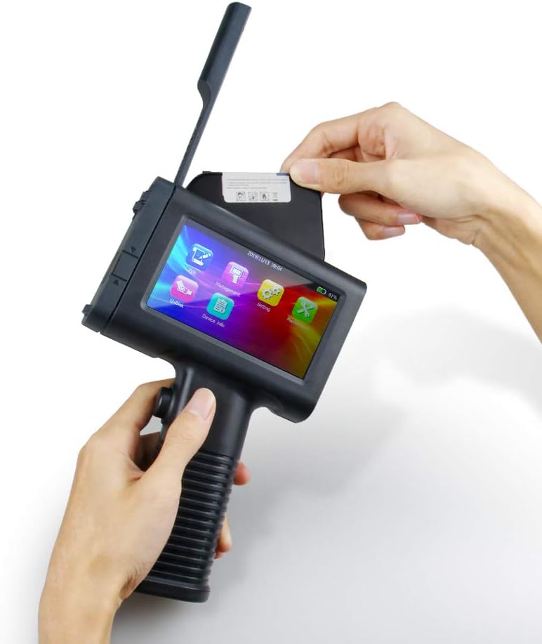 Handheld Printer Portable Labeler with 4.3 Inch HD LED Touch Screen E315