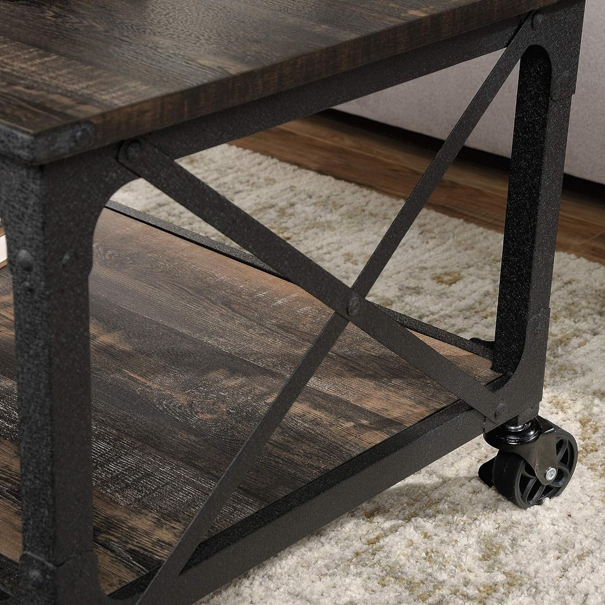 Carbon Oak Finish Coffee Table C951