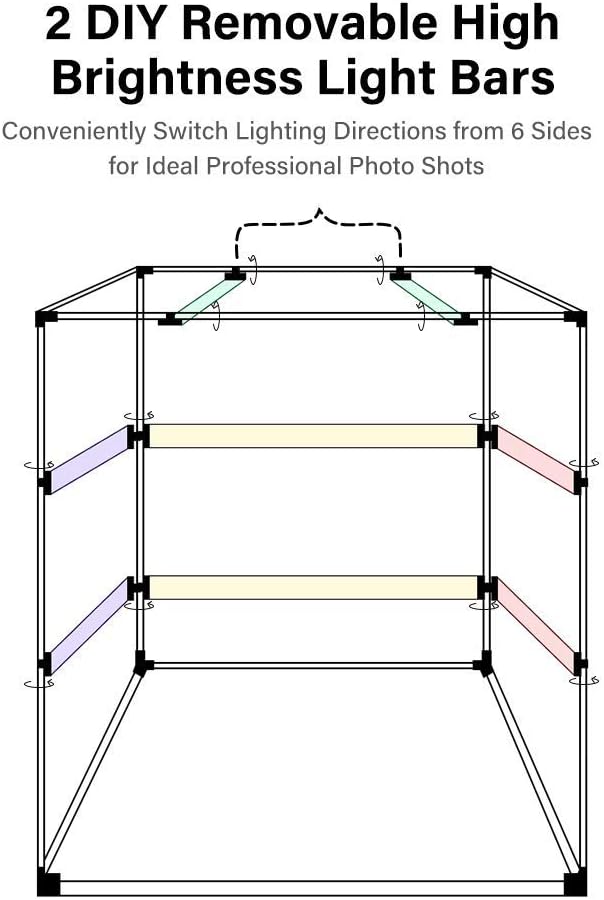Portable Foldable 32 x 32 Inch Photo Studio Light Box Q1589
