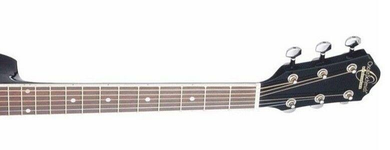 Black Dreadnought Acoustic Guitar J517388