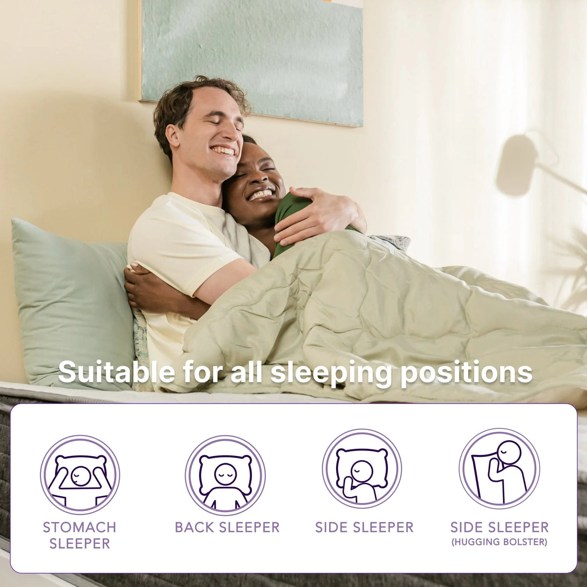 Queen Size Hybrid Memory Foam Pocket Spring Mattress X208212