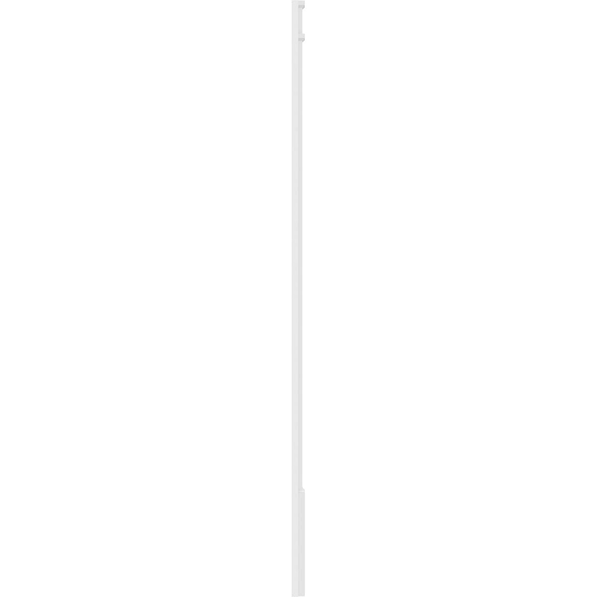 Flat Panel PVC Pilaster with Decorative Capital & Base (Pair) O9563