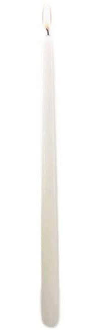 Ivory Wax Taper Candle X246962