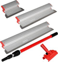 Drywall Skimming Blade Set with 10, 24 & 32 Blades and Extension Handle Z745