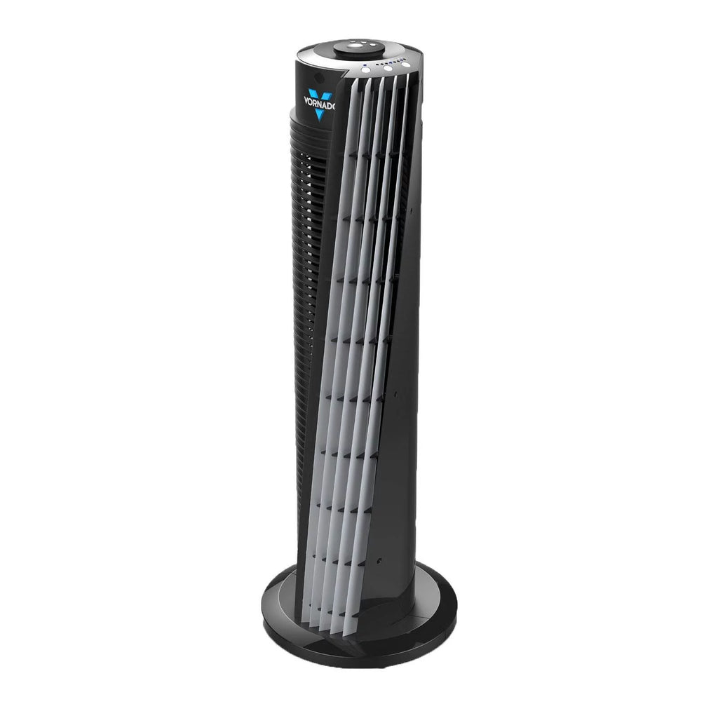 32 Inch 4 Speed Electric Tower Fan, Black E513
