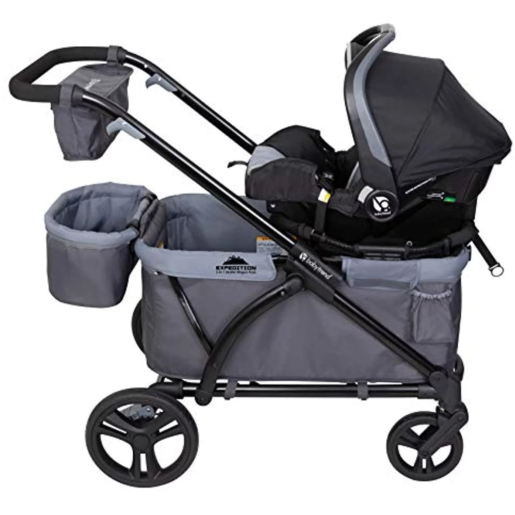 Gray Wagon Stroller W4913