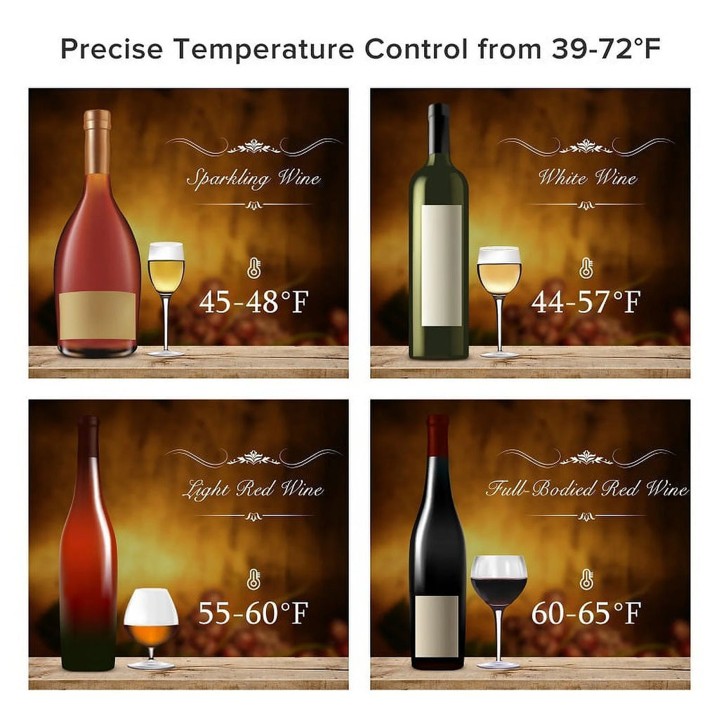 24 Bottle Compressor Wine Cooler W8913