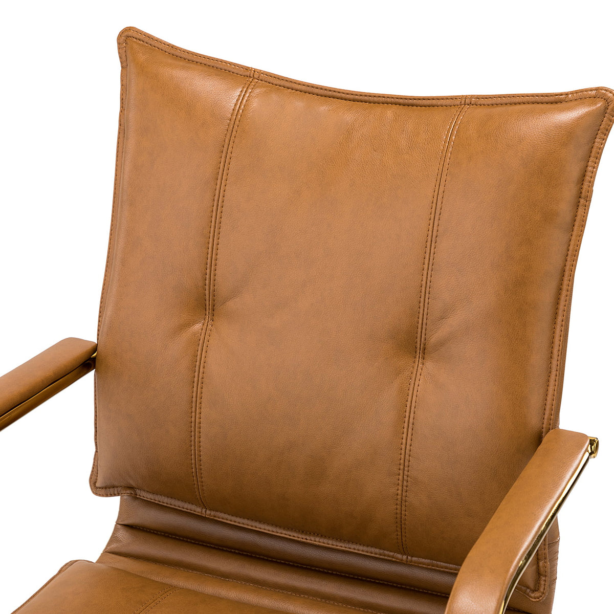 Vegan Leather Tufted Mid Back Task Chair X607295