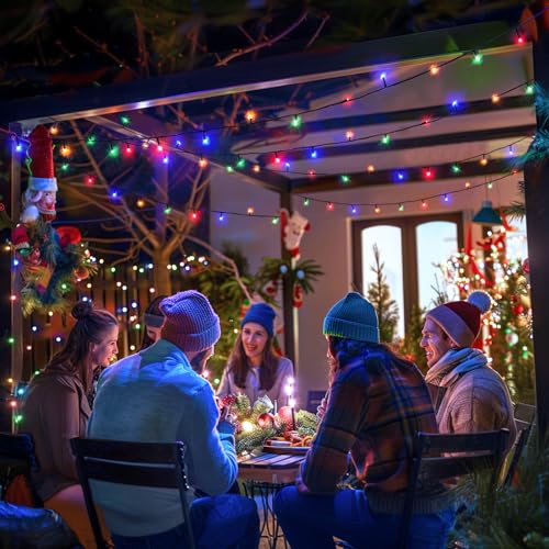 500 LED Orange and Purple Halloween String Lights L36532