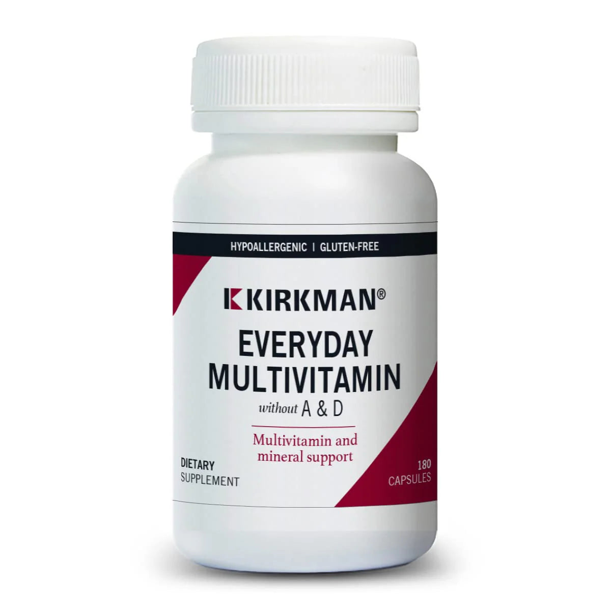 180 Capsules Hypoallergenic Multivitamin Mineral Support F1122