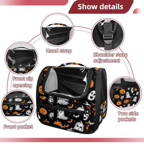 Soft Sided Pet Carrier for Small Medium Cats Dogs N128