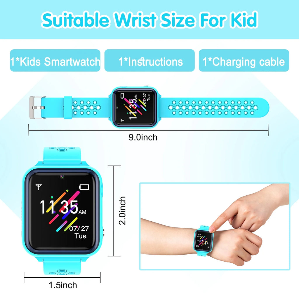 Kids Smart Watch with 2 Way Call Camera Music R210