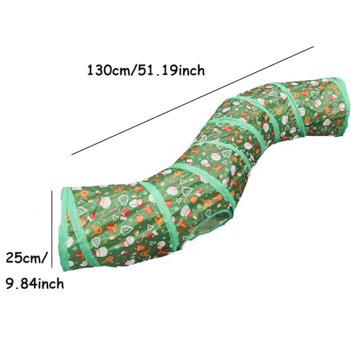 Collapsible S-Shaped Cat Tunnel A38216