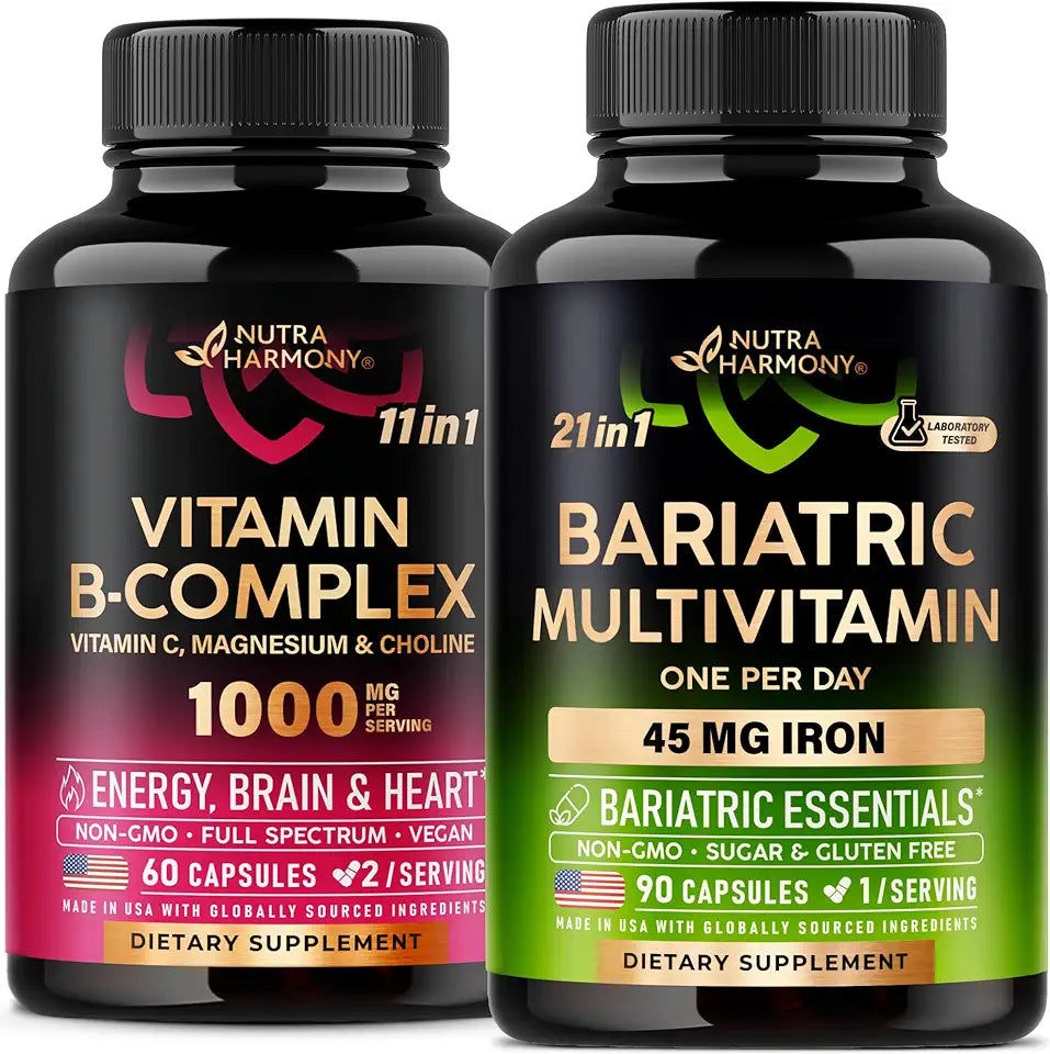Vitamin B Complex & Bariatric Multivitamin Capsules M370031
