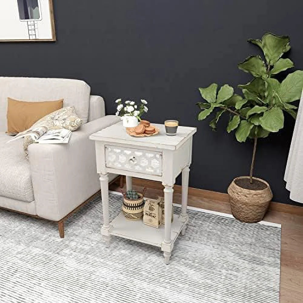 3 Drawer Wood Grain End Table N50601