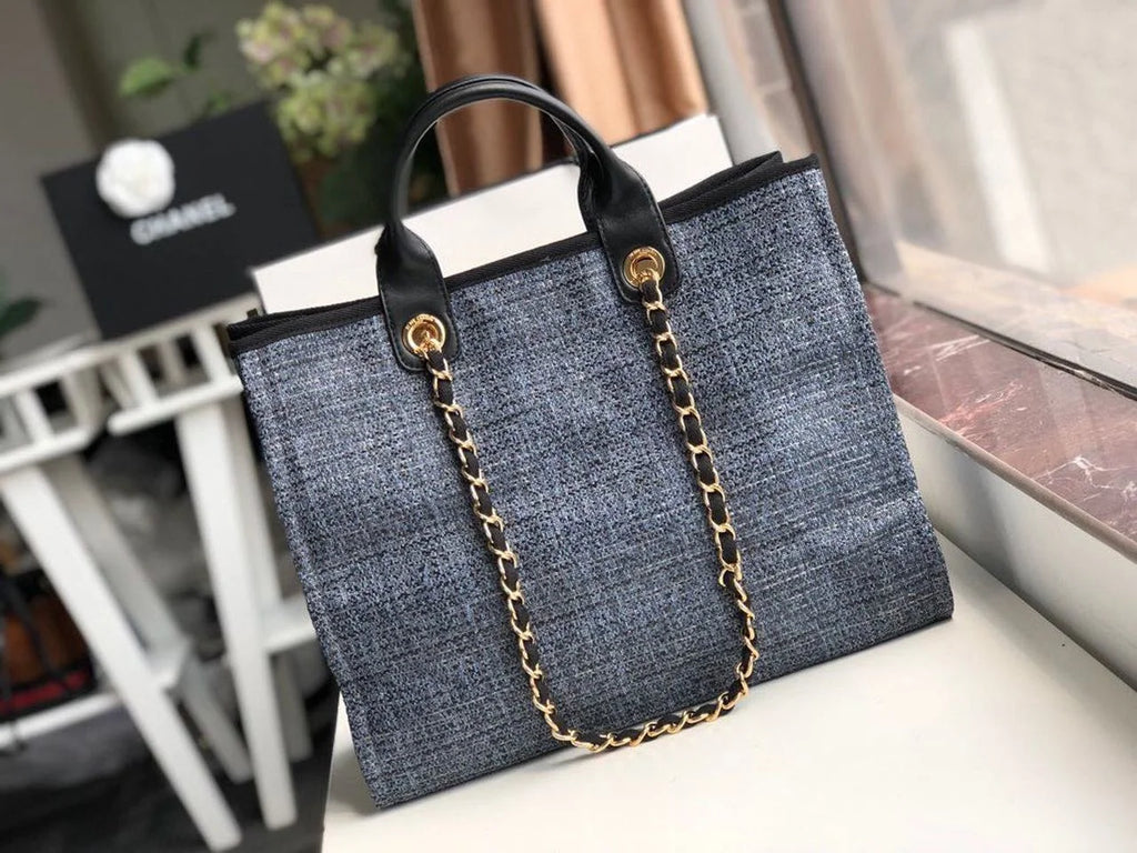 Blue Black Tote A72893
