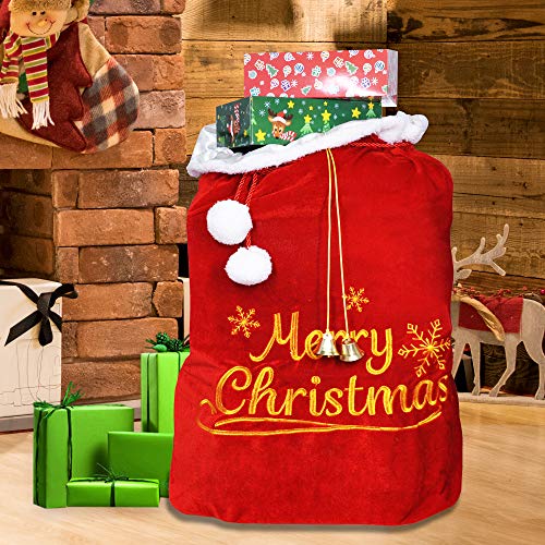 Large Velvet Drawstring Gift Bag P849528