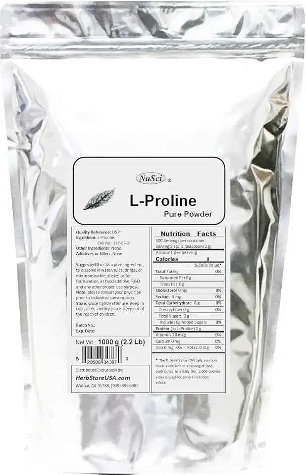 L-Proline Powder 1000 Grams K84041