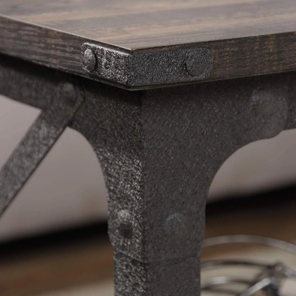 Carbon Oak Finish Coffee Table C951
