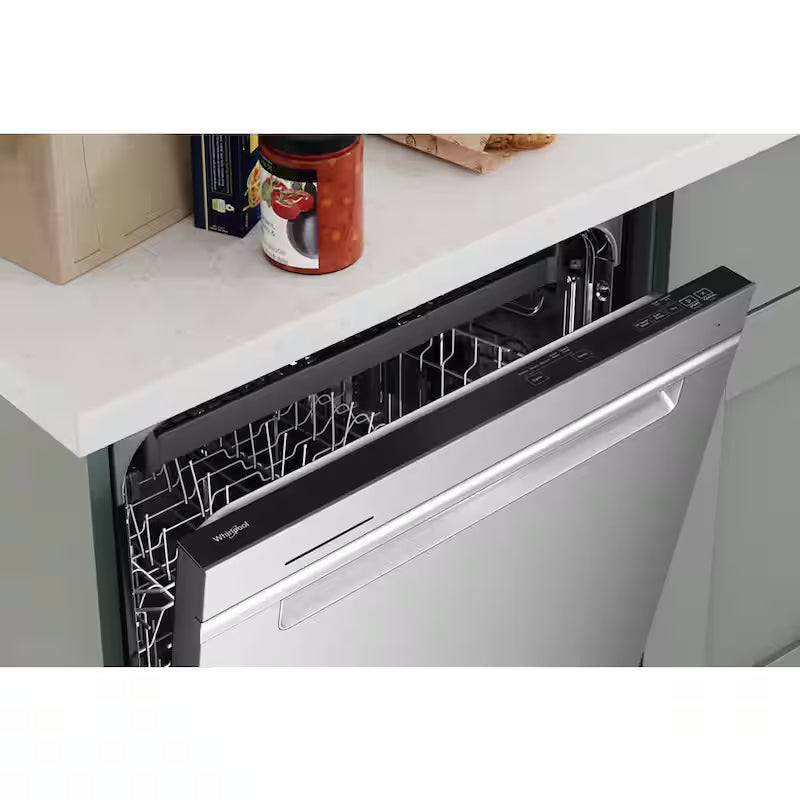 Stainless Steel Built-In Dishwasher with Third Level Rack J165090