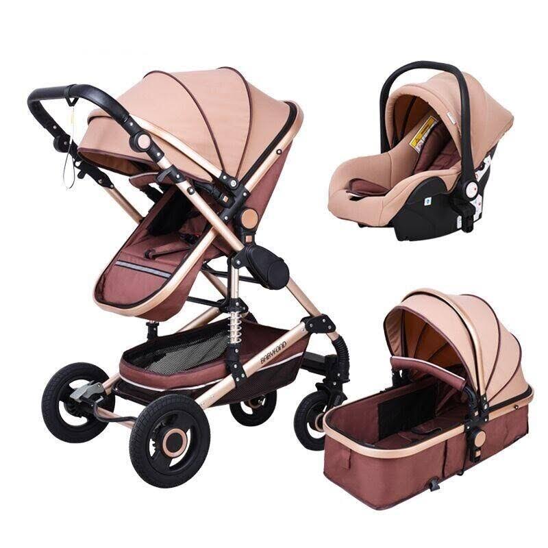 High Landscape Baby Stroller 3 in 1 D609