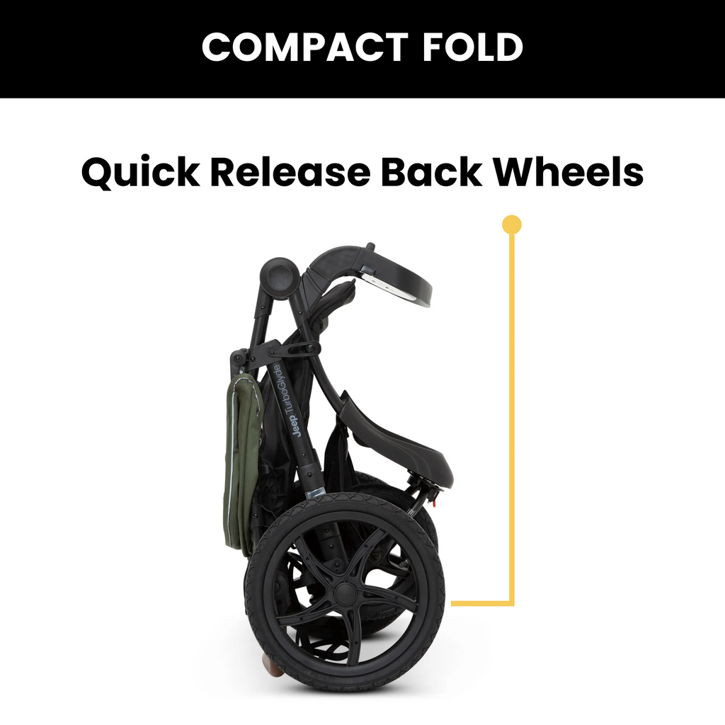 Black Jogging Stroller O520