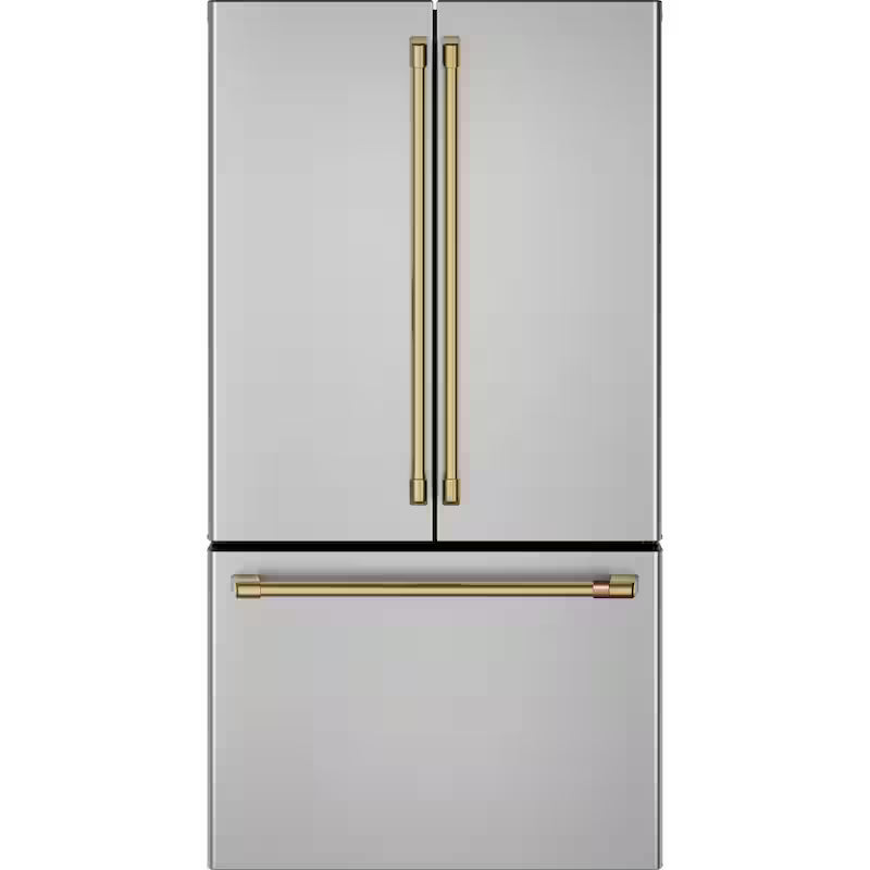 Refrigerator Handle Kit in Brushed Brass K157