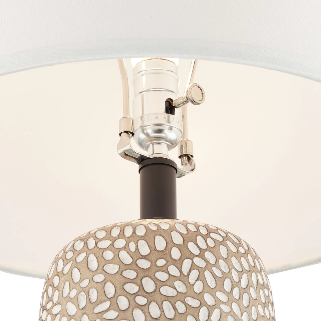 27 1/4" Tall Beige Table Lamps Set of 2 G5295