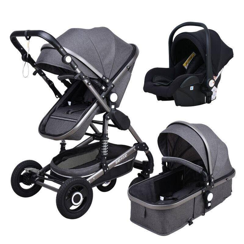 High Landscape Baby Stroller 3 in 1 D609