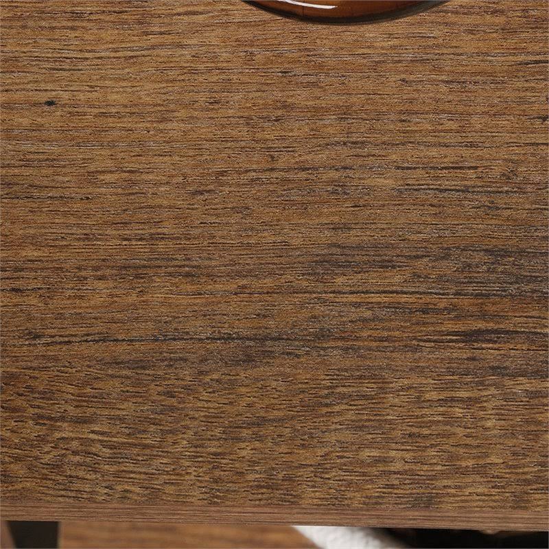 5 Shelf Vintage Oak Bookcase T9005
