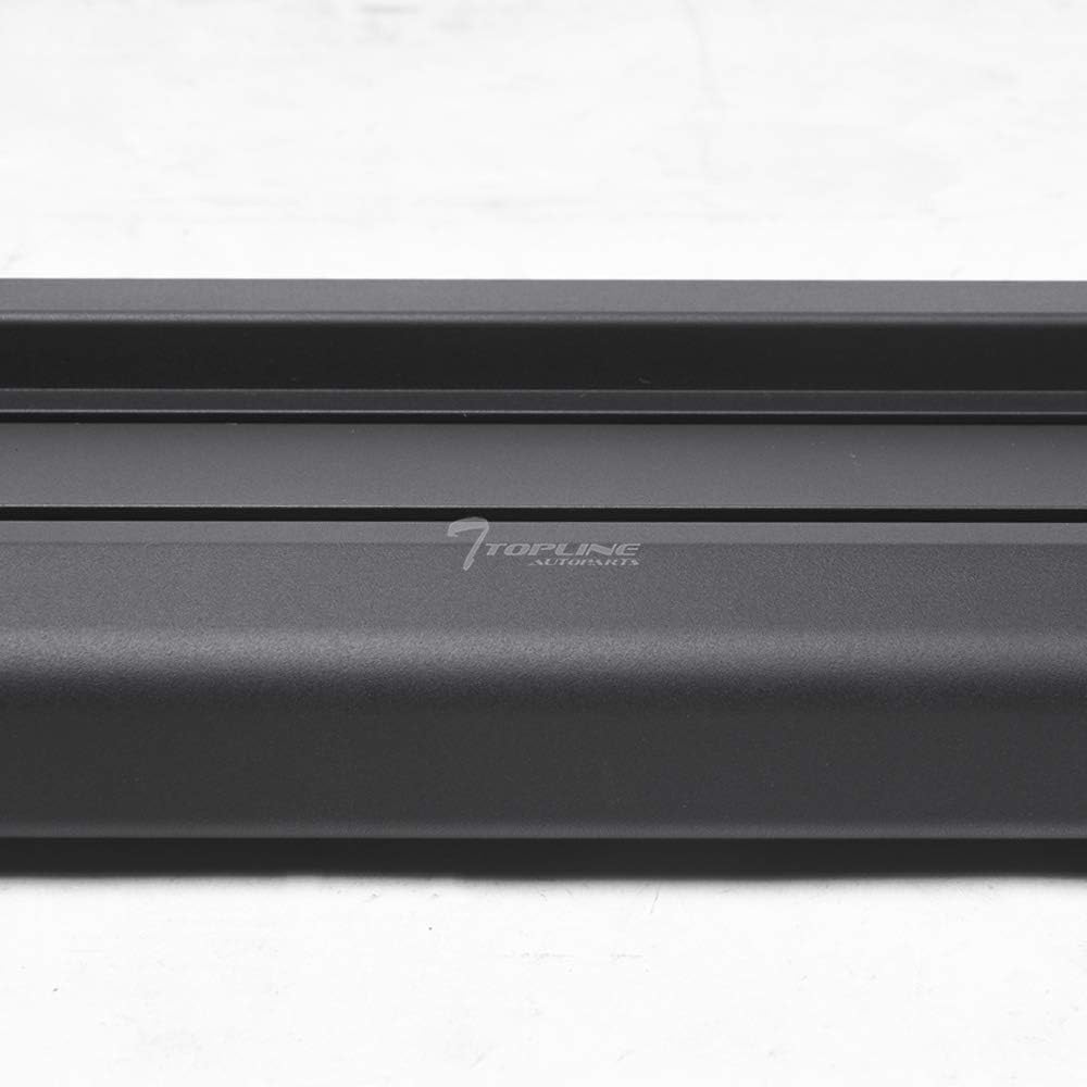 Matte Black Aluminum Running Boards for Extended Cab F49397