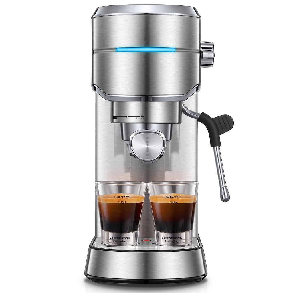 20 Bar Stainless Steel Espresso and Cappuccino Maker with Milk Frother G961