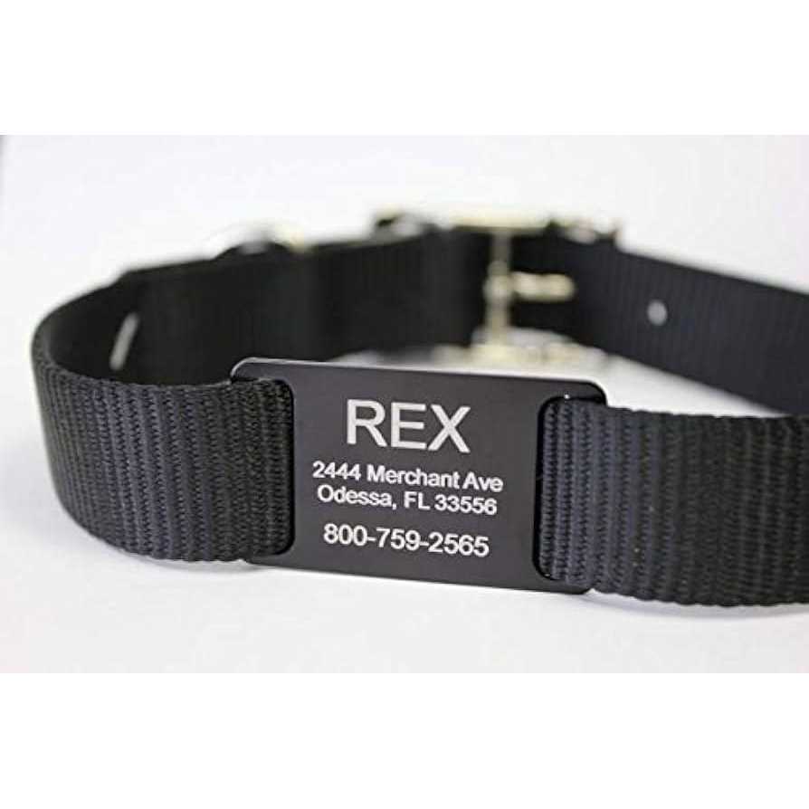 Slide-On Pet ID Tag Collar Tag D96570
