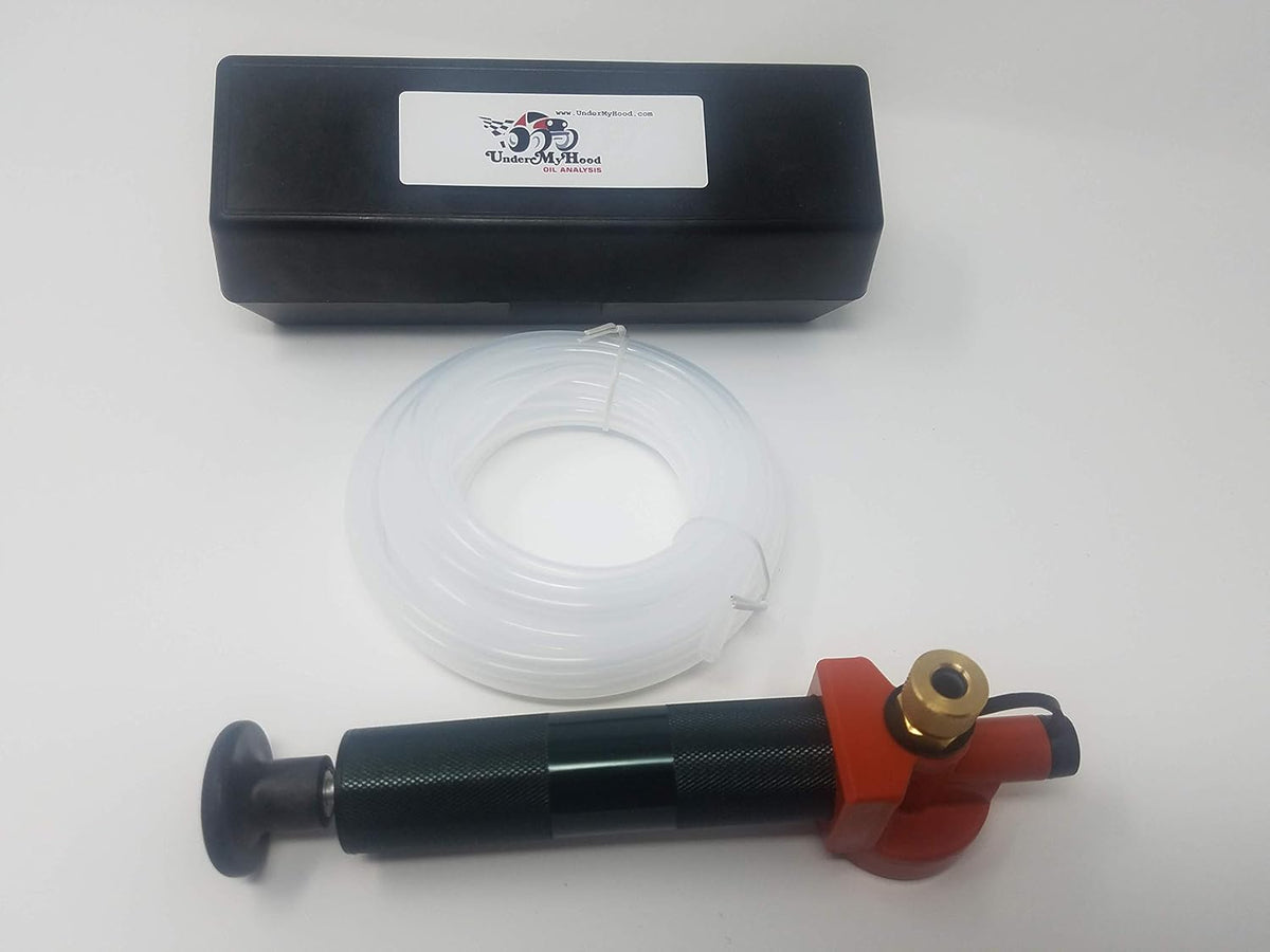 Oil Analysis Sample Pump with Storage Case and LDPE Tubing Pack of 2 O897926
