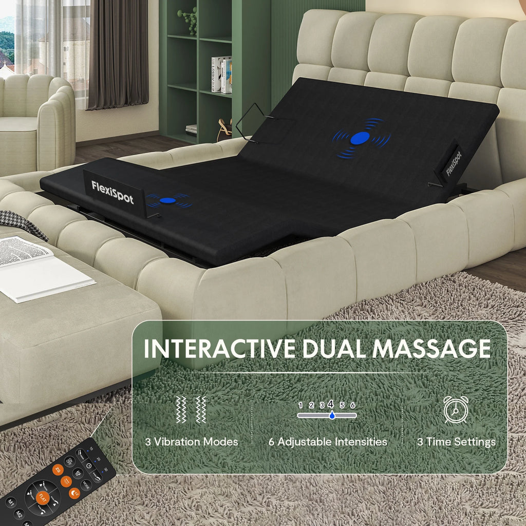 Twin XL Adjustable Bed Frame with Wireless Remote E505538