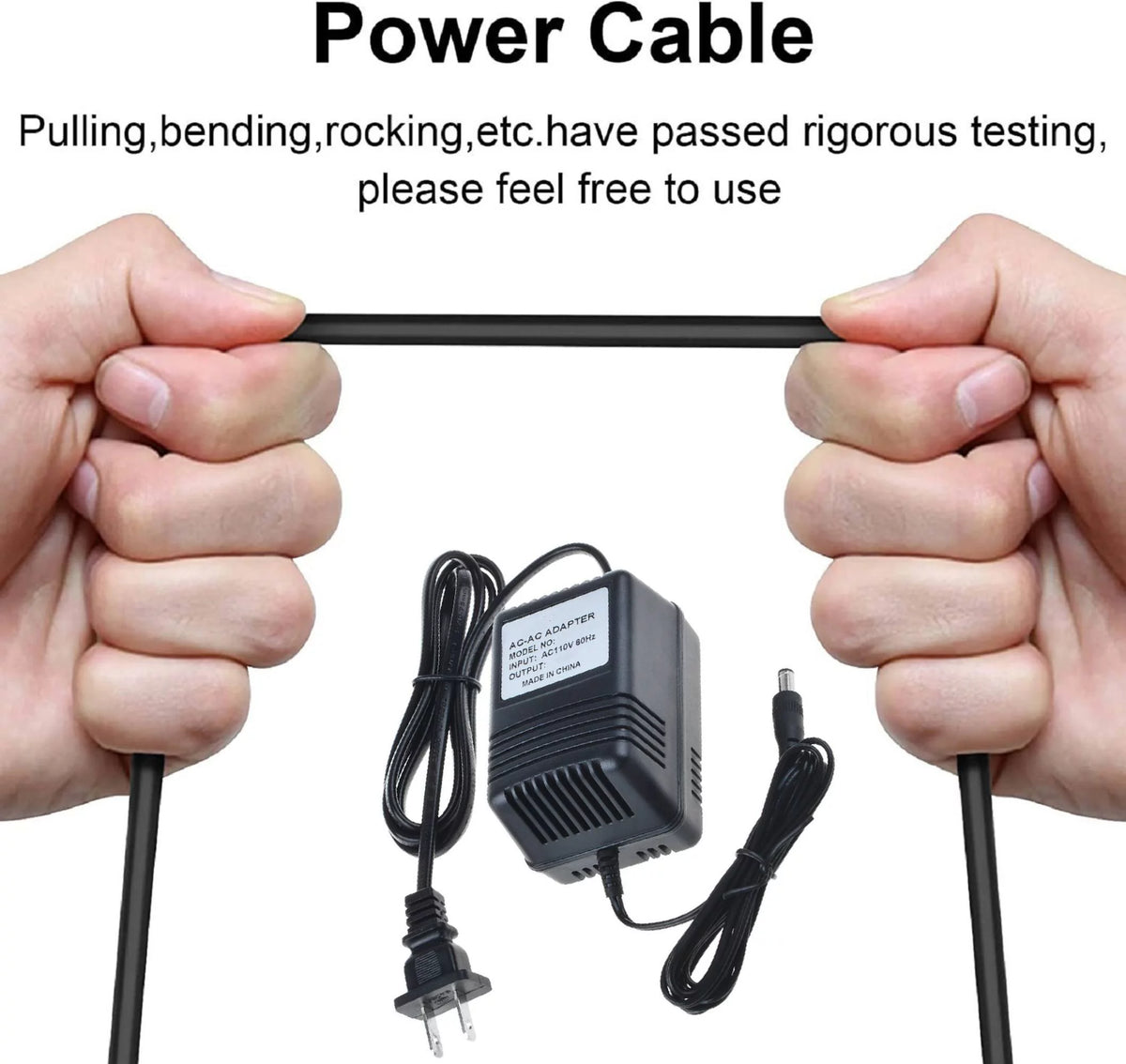 9V AC/AC Adapter Power Supply Charger D8205